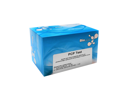 BioLine PCP Test, test płytkowy, czułość 25 ng/ml